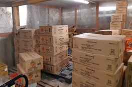 Onderzoek naar illegaal vuurwerk leidt tot vangst van duizenden kilo’s