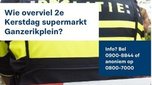 Gezette man overvalt supermarkt Schiebroek