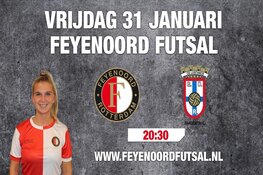 Vrouwen Feyenoord Futsal ontvangen vrijdag Os Lusitanos