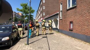 Explosief voor deur toko Frits Ruysstraat