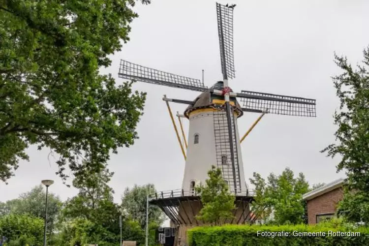 Nieuw wiekenkruis voor molen