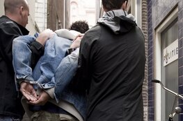 Agressieve man aangehouden dankzij alert optreden douanier