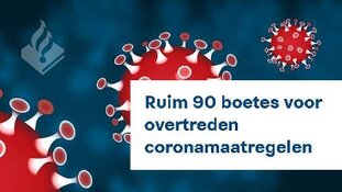 92 processenverbaal voor Noodverordening en alcoholgebruik