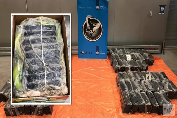 Douane onderschept 1100 kilo cocaïne tussen bananen
