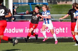 Vrouwen Heerenveen pas in blessuretijd naast Excelsior