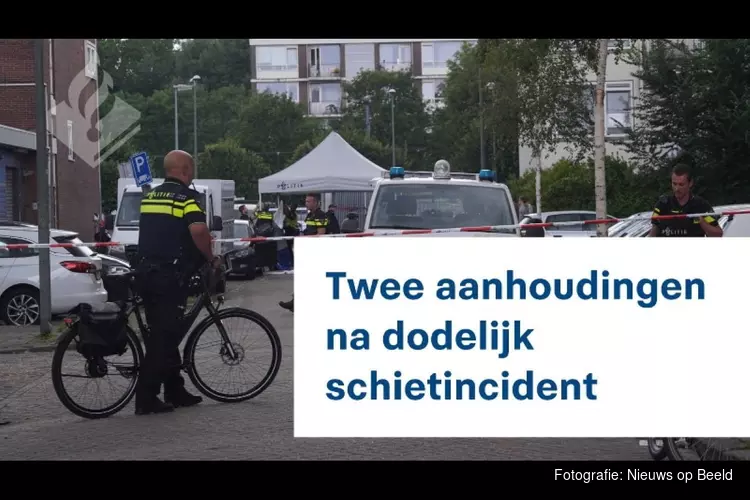 Twee aanhoudingen na dodelijk schietincident Schiedam