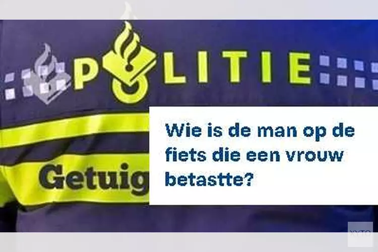 Gezocht: Wie is de man op de fiets  die vrouw betastte?