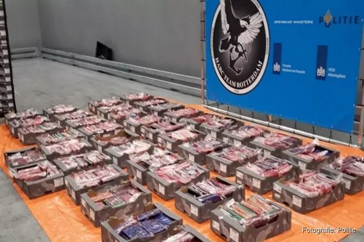 Een flinke partij cocaïne aangetroffen