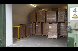 Onderzoek politie leidt naar inbeslagname van ruim 120.000 kilo vuurwerk