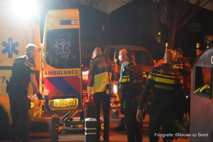 Vrouw beschoten in haar woning