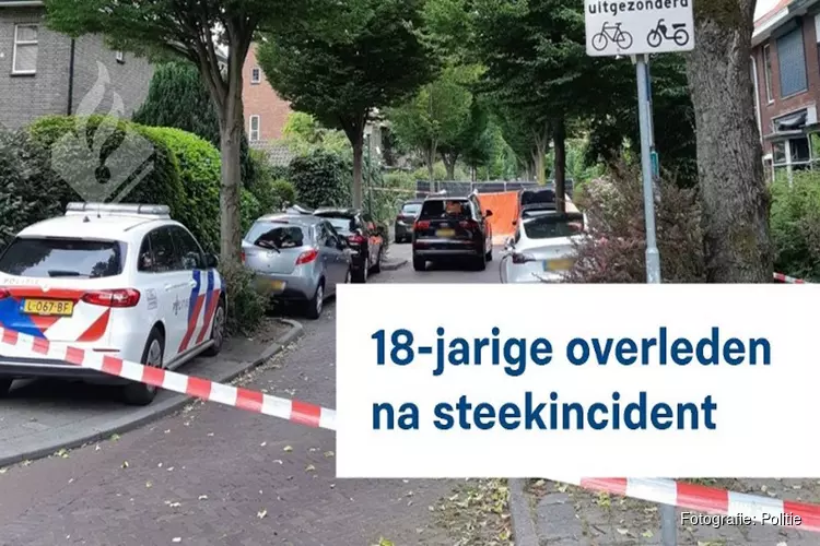 Jongen (18) overleden na steekincident Vlaardingen