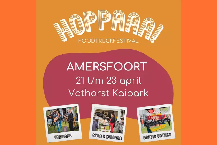 Hoppaaa! Foodtruckfestival komend weekend in Amersfoort Vathorst