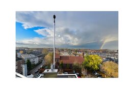 Nieuwe geluidsmeetpost in Rotterdam in gebruik genomen