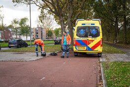 Gewonden na aanrijding op Oldegaarde in Rotterdam