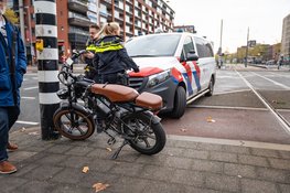 Fatbiker gewond na aanrijding