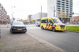 Fatbiker gewond na aanrijding