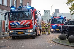 Brand in keuken van appartement Rotterdam door pan op vuur