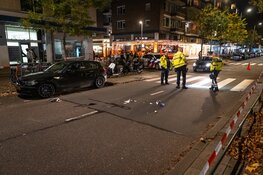 Voetganger aangereden door auto in Rotterdam