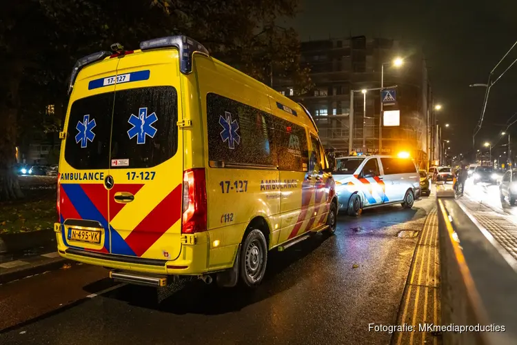 Vrouw aangereden op de Boezemsingel