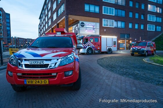 Man gevallen in liftschacht in Barendrecht
