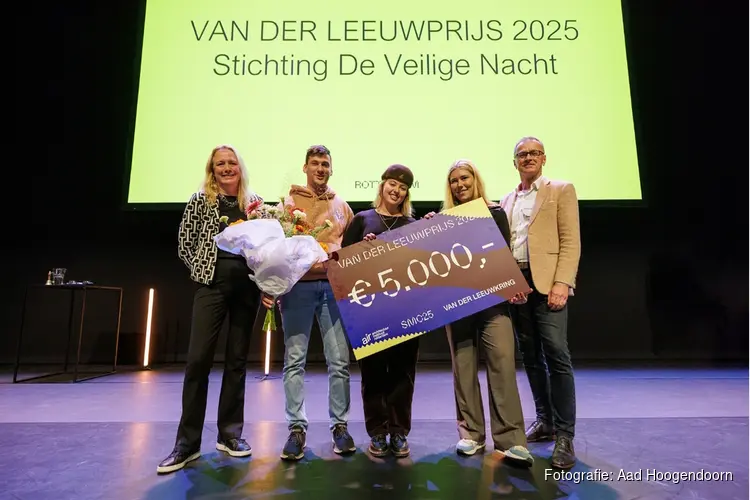De Veilige Nacht wint de Van der Leeuwprijs 2025
