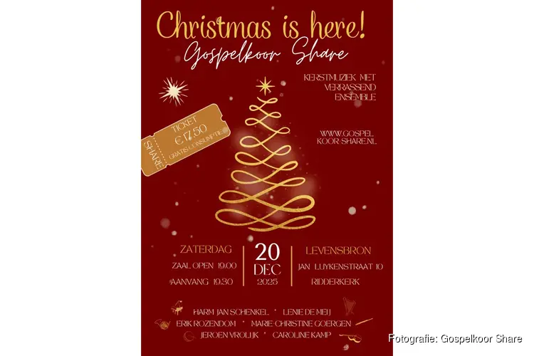 Kerst met Gospelkoor Share!