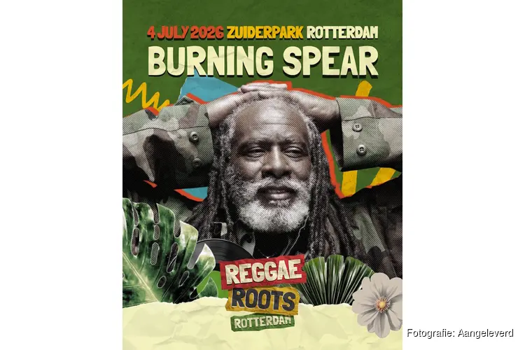 Reggae Legend Burning Spear eerste headliner Reggae Roots Rotterdam