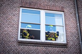 Plafond brand in een flatwoning