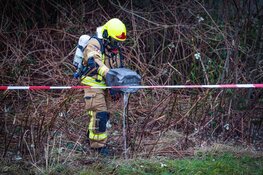 Meerdere verdachte jerrycans gevonden langs Havenspoorpad
