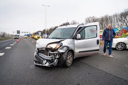 Aanrijding op A29 richting Barendrecht