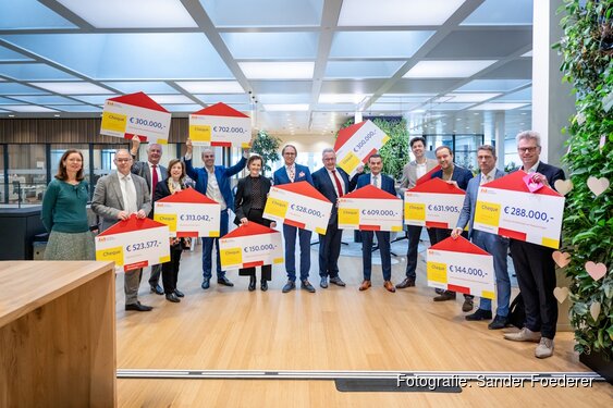 Met liefde voor de bouw: provincie zet gemeenten in het zonnetje op Valentijnsdag