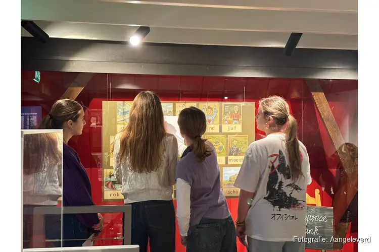 Leerlingen aan de slag met Krimpense vertelplaat