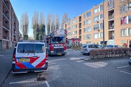 Woningbrand aan Leopardistraat in Rotterdam snel onder controle