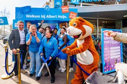 Veel belangstelling voor vernieuwde Albert Heijn Vlietlaan