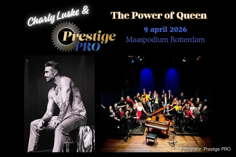 Queen tribute door prestige pro en Charly Luske in maaspodium