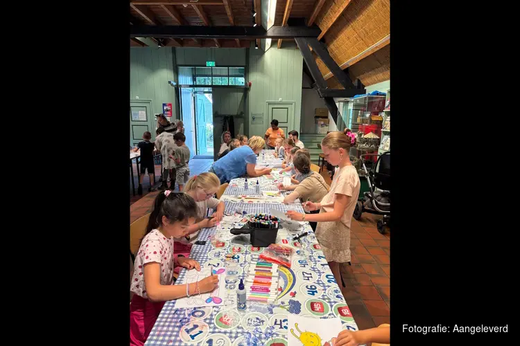 Zonnige knutselmiddag in de meivakantie