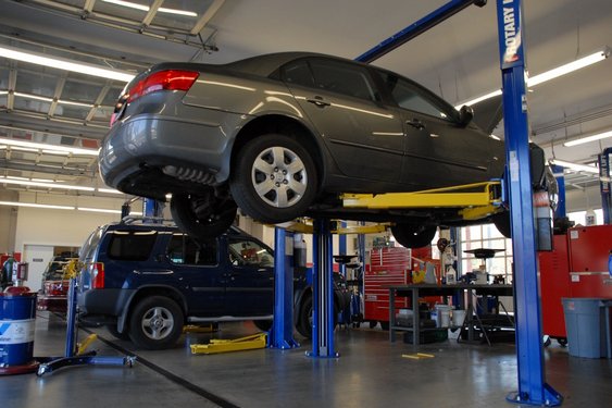 Autogarage in Rotterdam