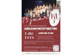 I.J.E.-Koor brengt 75 jaar muziek samen in jubileumconcertmeeting