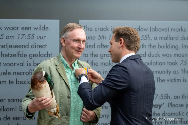 Koninklijke onderscheiding voor oud-directeur van het Natuurhistorisch Museum Rotterdam