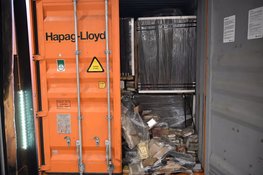 Douane vindt duizenden kilo’s cocaïne bij partij hout