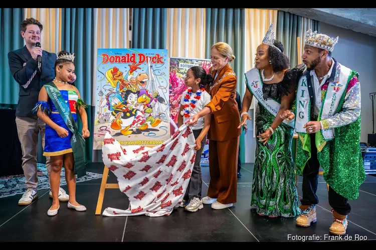 Zomercarnaval Rotterdam decor voor nieuw avontuur Donald Duck