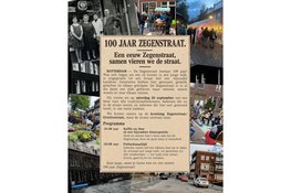 Zegenstraat viert 100-jarig bestaan met foto-expositie en gezamenlijke maaltijd