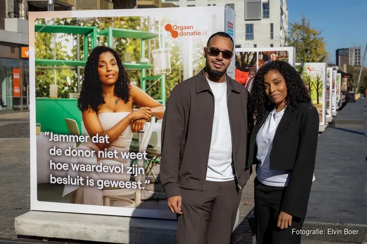 Rotterdammers Megan en Manuel boegbeeld in donorcampagne